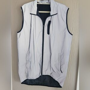 Wosawe Cycling Vest Silver